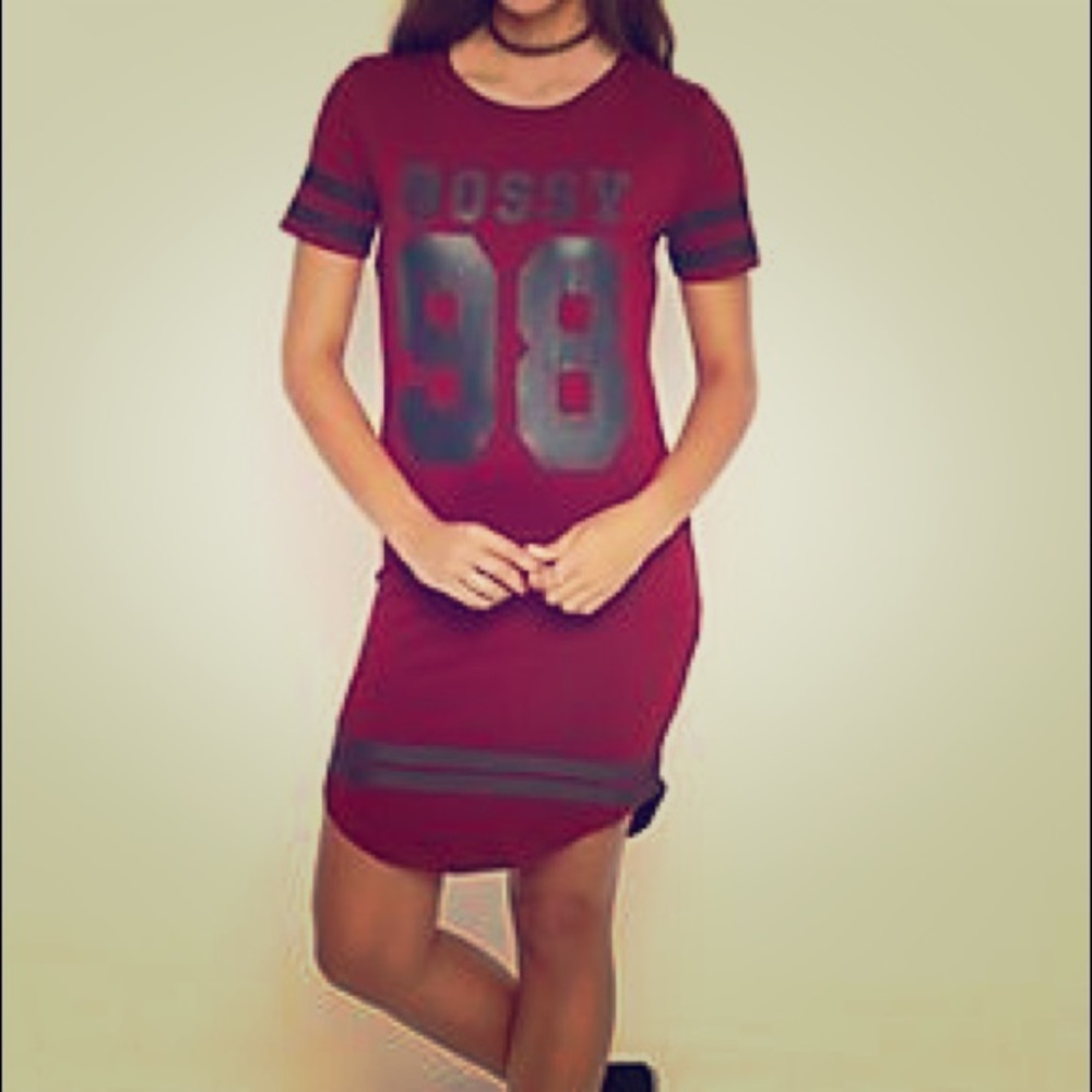 Rue 21 M Bossy 98 T-Shirt Dress